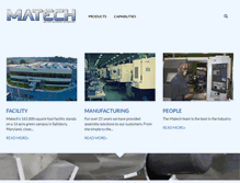 Tablet Screenshot of matech.net