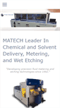 Mobile Screenshot of matech.com