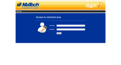 Desktop Screenshot of materiali.matech.it